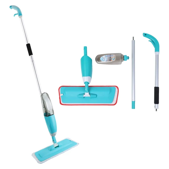 Sprey Mop Temizlik Seti  1 Yedek Mop Bez-Findit - Resim 2