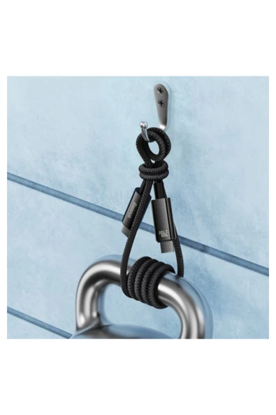 Baseus Tungsten Gold 240W Type-C toType-C 2m Hızlı Şarj & Veri Kablosu - Resim 8