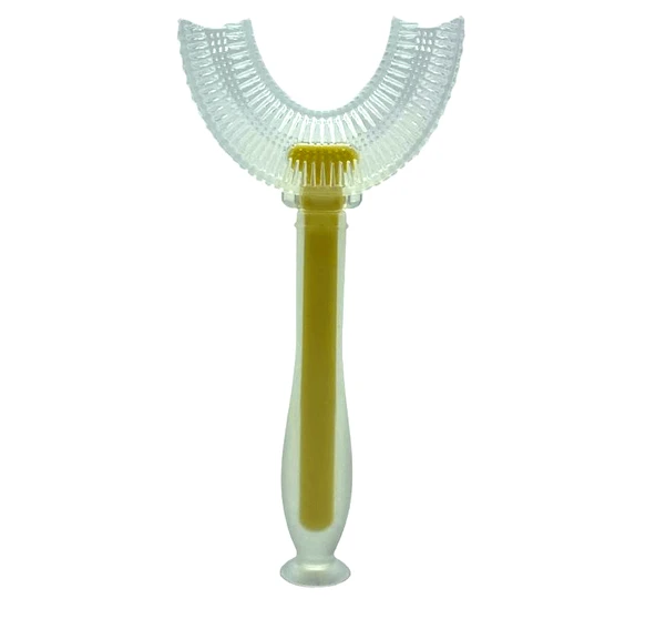 BÜYÜK BOY İNCE SİLİKON SAPLI AKILLI DİŞ FIRÇASI-Findit ürün görseli 1