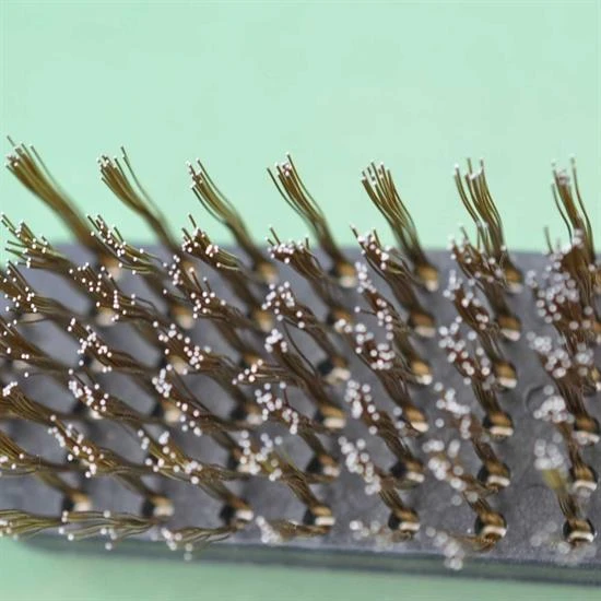 Metal Tel Fırça Plastik Saplı Pas Kir Sökme Temizleme Fırçası-Findit - Resim 5