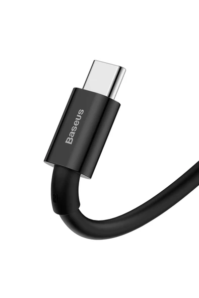 Baseus Superior 66W 100 cm Hızlı Şarj Ve Data Type-C Şarj Kablosu - Resim 2