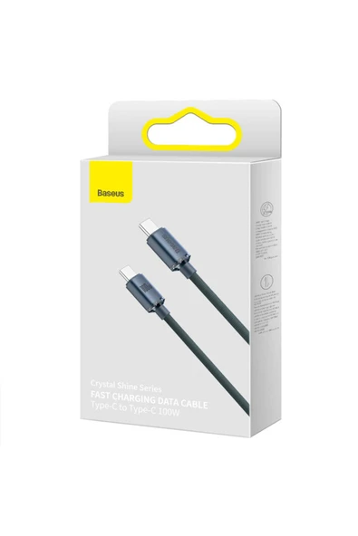 Baseus Crystal Shine 100w Type-c To Type-c Hızlı Şarj Kablo 2 Mt - Resim 8
