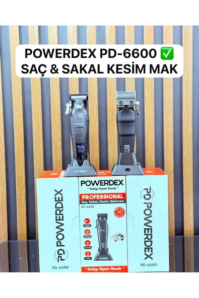 powerdex Pd-6600 Profesyonel Saç Sakal Kesim Makinası ürün görseli 1