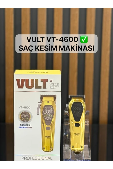 VULT VT-4600 profesyonel saç-sakal tıraş makinesi (yeni) ürün görseli 1