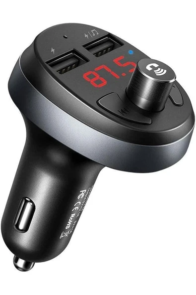 Mcdodo Cc-6880 Çift Usb Fm Transmitter Bluetooth Araç Şarj Cihazı Cc-6880 ürün görseli 1