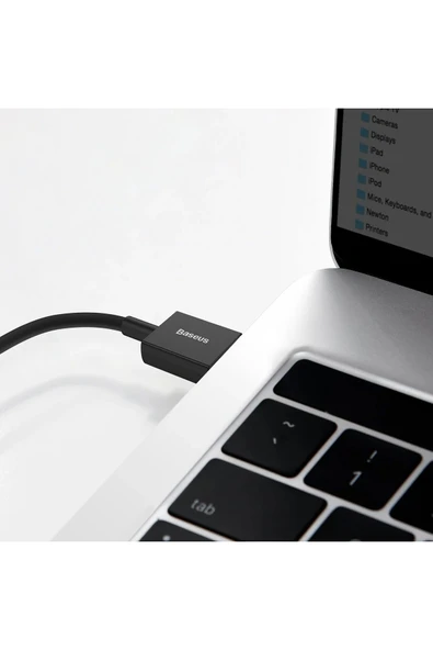 Baseus Superior 66W 100 cm Hızlı Şarj Ve Data Type-C Şarj Kablosu - Resim 5