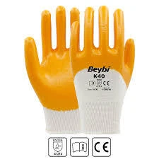 BEYBİ K40 SARI İS ELDİVENİ 10/XL ürün görseli 1