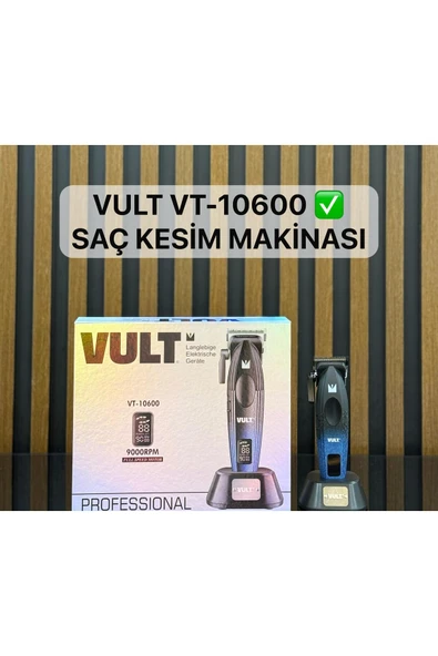 VULT VT-10600 Profesyonel Saç-Sakal tıraş makinesi (Yeni) - Resim 3