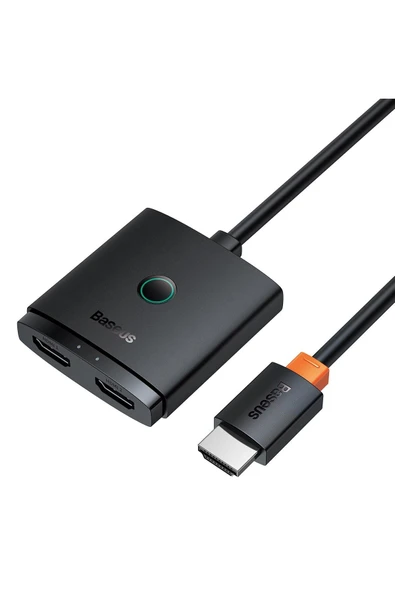 Baseus AirJoy Serisi 2'si 1 Arada Çift Yönlü HDMI Switch B01331105111-01 ürün görseli 1