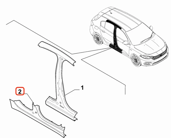 Fiat Metal Kaplama              Ehb - Metal Kaplama              Ehb - Fiat 52069691 ürün görseli