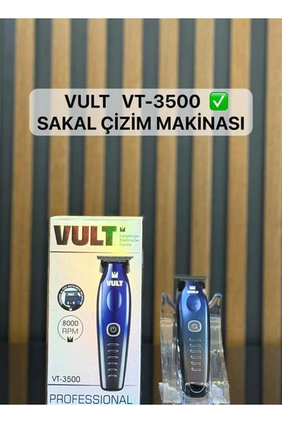 VULT VT-3500 Profesyonel Saç-Sakal tıraş makinesi ürün görseli 1