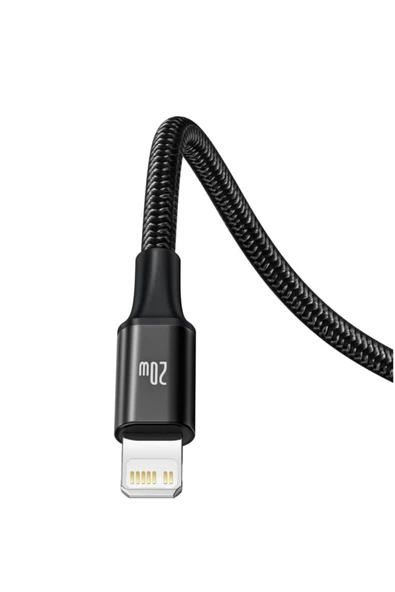 Baseus Rapid Serisi Usb-c Kablo 3in1 Mikro Usb/lightning/usb-c 20w 1,5m Şarj Kablosu Siyah - Resim 3