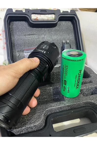 powerdex Pd-15000 Profesyonel Büyük Avcı Feneri 70w 7000 Lümen Zoomlu - Resim 6