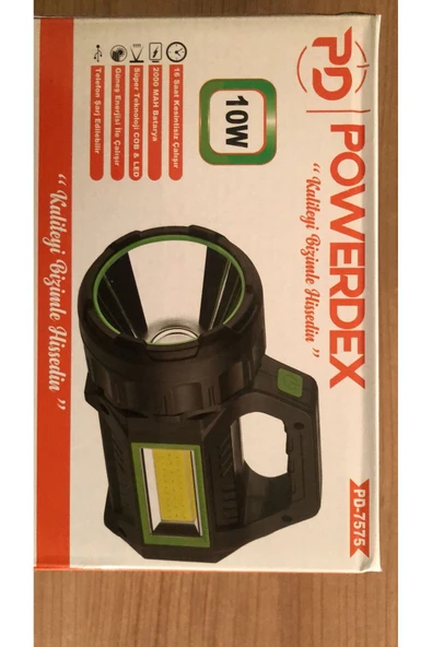 powerdex Pd-7575 El Feneri 10w - Resim 2