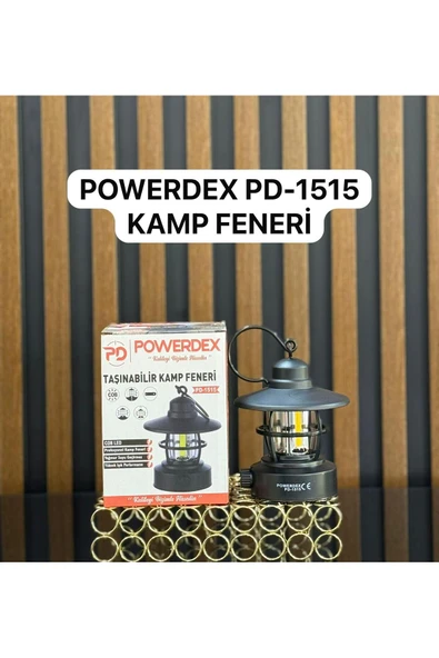 powerdex Pd-1515 Taşınabilir Şarjlı Kamp Lambası ürün görseli 1