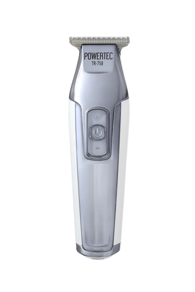 POWERTEC Tr-758 Profesyonel Sakal Ense Tıraş Makinesi (0.1mm - Sıfıra En Yakın) - Resim 2