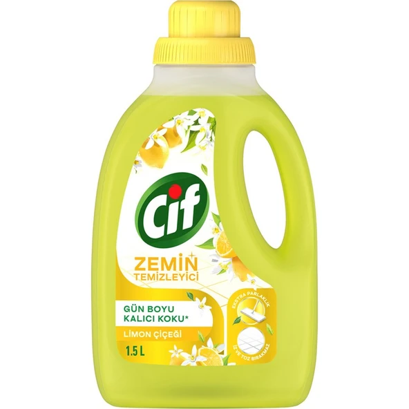 Cif Zemin Temizleyici Limon Çiçeği 1. 5 L