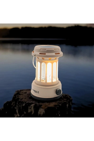 powerdex Kamp Lambası Solar Enerjili ve Type-C Şarjlı PD-630 - Resim 4