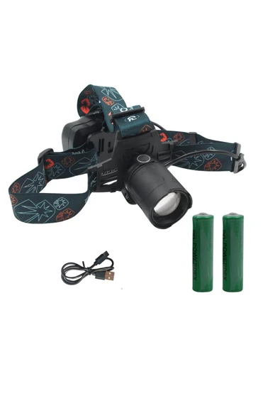 EgetimOnline 20W 1500 Lümen Şarj Edilebilir Kafa Lambası PD-1272 - Resim 2