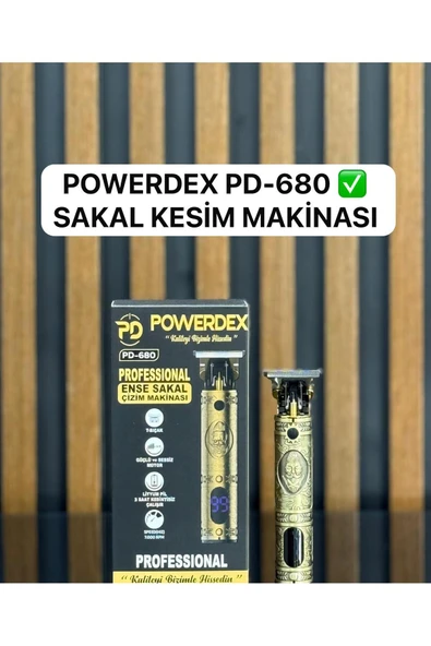 powerdex Pd-680 Sakal Ve Ense Çizim Makinesi ürün görseli 1