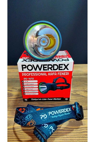 powerdex Pd-1672 Professıonal Kafa Lambası ürün görseli 1