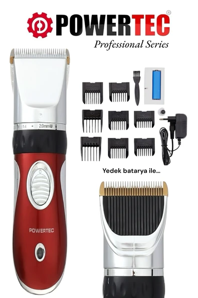 POWERTEC TR-1200 Profesyonel Tıraş Makinesi ürün görseli 1