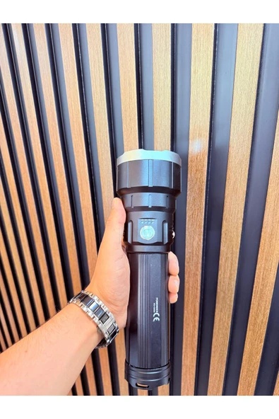 powerdex Pd-13000 55 Watt 5500 Lümen Profesyonel Büyük Şarjlı El Feneri - Resim 2