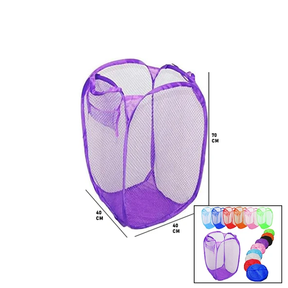 EASY OPEN HAMPER RENKLİ OYUNCAK SEPETİ FİLESİ 40X40X70CM (5224) ürün görseli