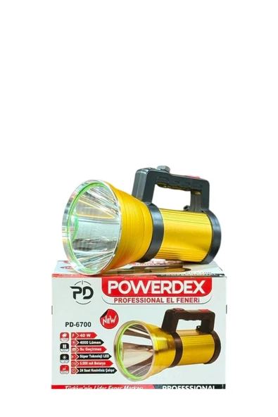 FIRAT HIRDAVAT PD-6700 Professıonal El Feneri ürün görseli 1