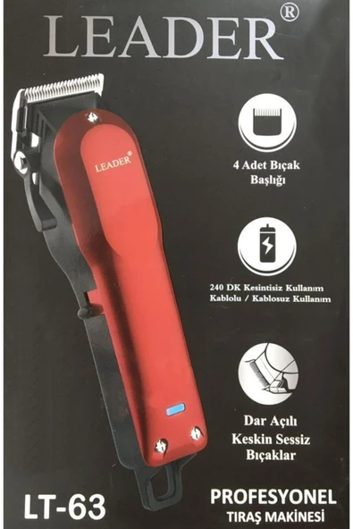 Leader Profesyonel Traş Makinesi Lt-63 ürün görseli 1