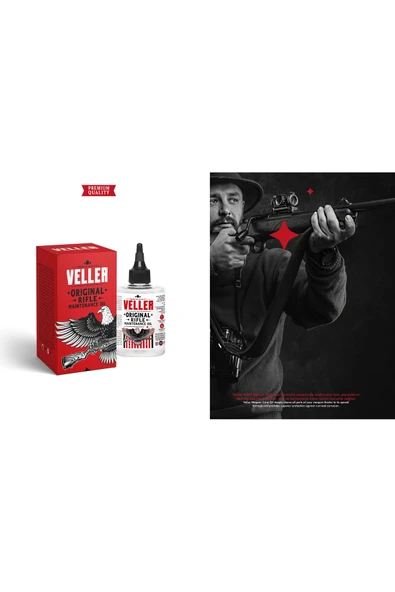 VELLER Silah Temizleme Ve Bakım Yağı " Tüfek Ve Tabanca " Uygun Bakım 100 ml 3.38 Us Fl Oz - Resim 3