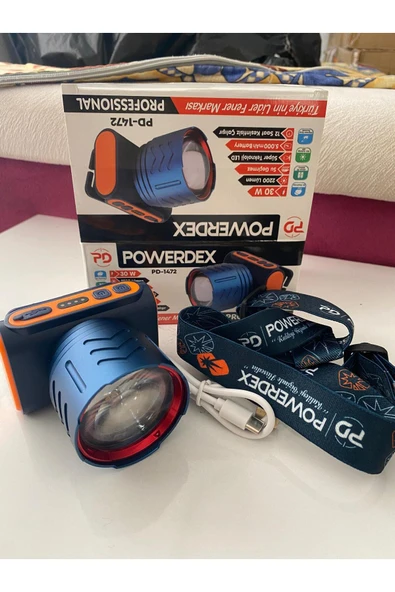 powerdex Pd-1472 40w Zoomlu Kafa Lambası 2200 Lümen - Resim 2