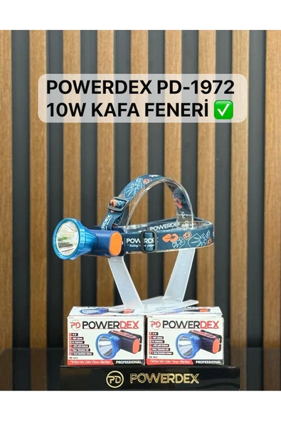 powerdex PD-1972 Şarjlı Kafa Feneri ürün görseli 1