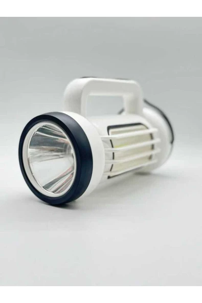 powerdex PD-8585 Çift Işıklı Solar Şarjlı El Feneri ve Kamp Lambası ürün görseli 1