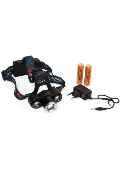 powerdex Pd-9972 Şarjl Edilebilir Pilli 10w Kafa Lambası - Resim 2