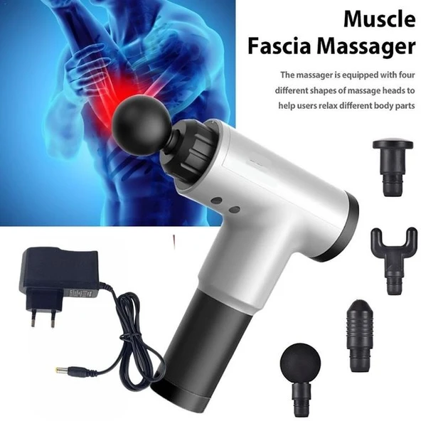 Kas Rahatlatıcı Şarjlı 4 Başlıklı Darbeli Titreşimli-Findit - Resim 4