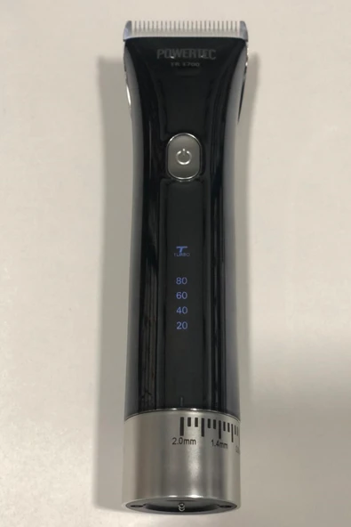 POWERTEC Kablosuz, Şarjlı Profesyonel Saç Sakal Ense Vücut Kesme Düzeltme Tıraş Makinesi Tr-1700 - Resim 6