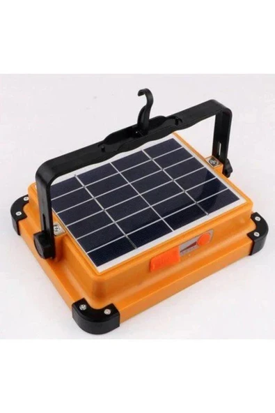 powerdex Taşınabilir Çalışma Ve Kamp Işığı, Güneş Enerjili, 100 W Profesyonel Kamp Çadır Feneri Pd-6060 - Resim 5