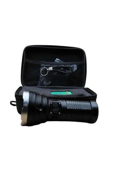 powerdex Pd-9900 Şarj Edilebilir Pilli Profesyonel Avcı El Feneri 25w - Resim 2