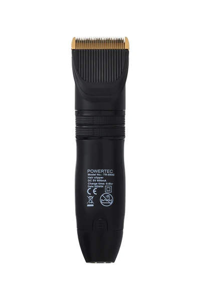 POWERTEC TR-6500 Profesyonel Yedek Bataryalı Şarjlı Saç Sakal Tıraş Makinesi - Resim 3
