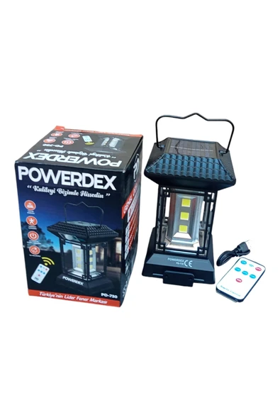 powerdex PD-730 Solar Enerjili Hareket Sensörlü Lamba - Resim 4