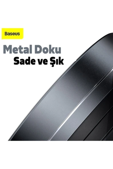 Baseus Heyo Rotation Pro Manyetik Dijital Zamanlayıcı Çalar Saat Füme - Resim 4