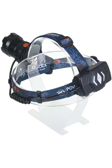 powerdex Pd-1072 Şarjl Edilebilir Pilli 15w Kafa Lambası - Resim 2