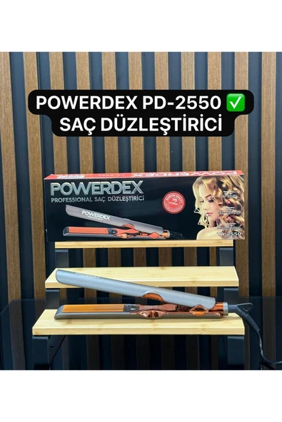 powerdex Ta-2550 Saç Düzleştirici – Profesyonel Bakımın Anahtarı ürün görseli 1