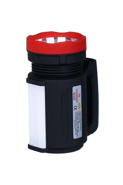 powerdex Pd-8080 Usb Çıkışlı Ledli Şarjlı El Feneri - Resim 3