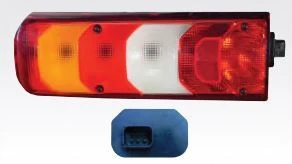 Mercedes Truck Stop Lambası Sol Orjınal Soketli Plakalı Mercedes Actros Mp4-Mp5 / Arocs / Antos / Atego 3 - Cerkez Pd800-112 ürün görseli 1