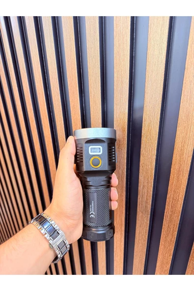 powerdex Pd-12000 Profesyonel Şarjlı Avcı El Feneri 40w 4000 Lümen - Resim 2