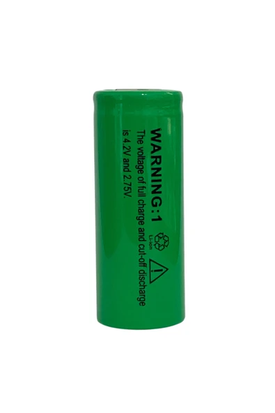 powerdex 26650 3.7V 6000 mAh Li-ion Şarjlı Pil - Resim 2