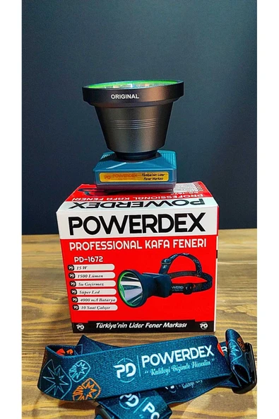 powerdex Pd-1672 Professıonal Kafa Lambası - Resim 4