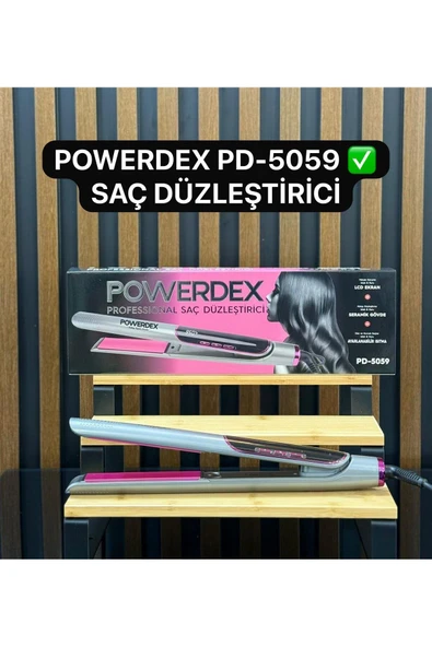 powerdex Pd 5059 Saç Düzleştirici  Sağlıklı Hızlı ve Etkili Şekillendirme ürün görseli 1